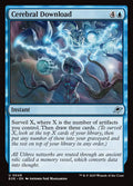 Cerebral Download 48 Uncommon Edge of Eternities Magic: The Gathering Near Mint (NM) przód