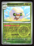 Whimsicott Rare SV: Prismatic Evolutions 008/131 Near Mint (NM) — przód