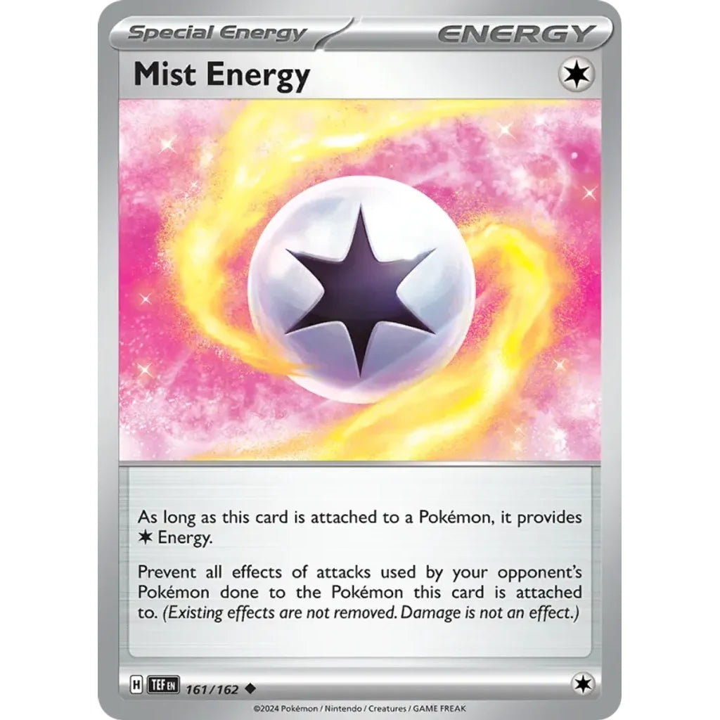 Mist Energy 161/162 Uncommon Temporal Forces Pokemon Near Mint (NM) przód