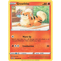 Growlithe 032/264 Common Fusion Strike Pokemon Lightly Played (LP) przód