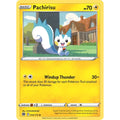 Pachirisu 052/172 Uncommon Brilliant Stars Pokemon Lightly Played (LP) przód