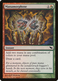 Manamorphose 211 Common Shadowmoor Magic: The Gathering Moderately Played (MP) przód