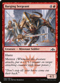 Barging Sergeant 92 Common Guilds of Ravnica Magic: The Gathering Near Mint (NM) przód