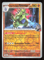Team Rocket's Tyranitar Rare SV10: Destined Rivals 096/182 Near Mint (NM) przód