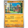 Krokorok 116/198 Common Scarlet &amp; Violet Pokemon Lightly Played (LP) przód