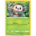 Rowlet 019/189 Common Astral Radiance Pokemon Lightly Played (LP) przód