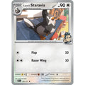 Larry's Staravia (Poke Ball) 169/217 ME: Ascended Heroes Pokemon Reverse Holo Lightly Played (LP) przód