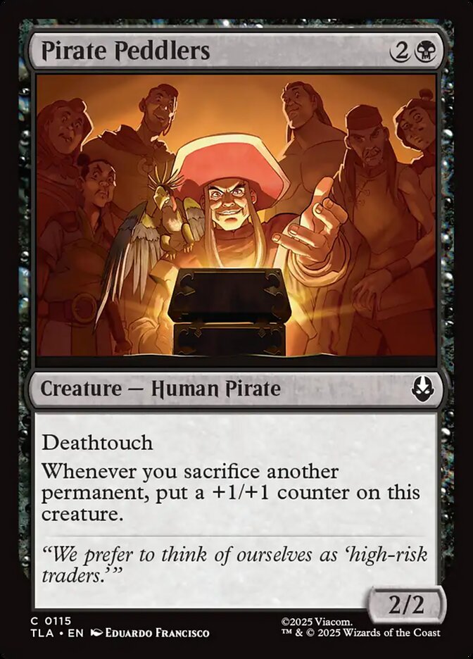 Pirate Peddlers 115 Common Avatar: The Last Airbender Magic: The Gathering Near Mint (NM) przód