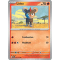 Litleo 015/131 Common SV: Prismatic Evolutions Pokemon Near Mint (NM) przód