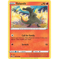 Salandit 027/159 Common Crown Zenith Pokemon Near Mint (NM) przód