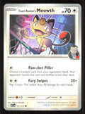 Team Rocket's Meowth Common ME: Ascended Heroes 161/217 Near Mint (NM) przód