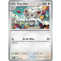 Cinccino 076/086 Uncommon SV: Black Bolt Pokemon Near Mint (NM) przód