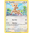 Stantler 208/264 Uncommon Fusion Strike Pokemon Lightly Played (LP) przód