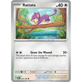 Rattata 019/165 Common 151 Pokemon Near Mint (NM) przód