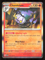 Chandelure Rare SV06: Twilight Masquerade 038/167 Near Mint (NM) przód