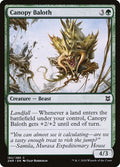 Canopy Baloth 182 Common Zendikar Rising Magic: The Gathering Near Mint (NM) przód