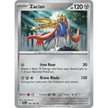 Zacian 136/182 Rare Paradox Rift Pokemon Holo Lightly Played (LP) przód