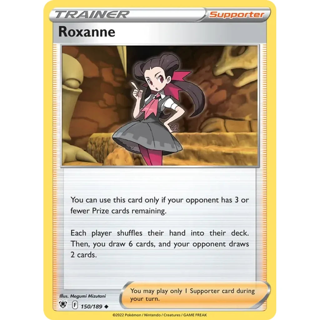 Roxanne 150/189 Uncommon Astral Radiance Pokemon Near Mint (NM) przód