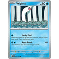 Wiglett 047/162 Common Temporal Forces Pokemon Lightly Played (LP) przód