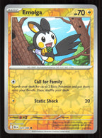 Emolga Common SV: Black Bolt 029/086 Near Mint (NM) przód