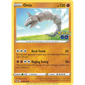 Onix 036/078 Common Pokemon GO Pokemon Near Mint (NM) przód