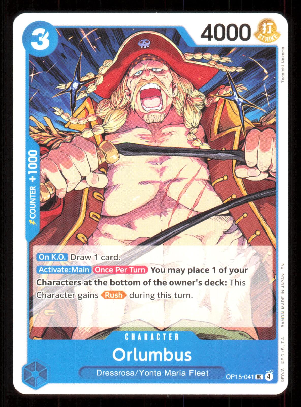 Orlumbus OP15-041 Uncommon Adventure on Kami's Island One Piece Near Mint (NM) przód