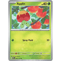 Applin 009/131 Common SV: Prismatic Evolutions Pokemon Reverse Holo Near Mint (NM) przód