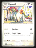 Vigoroth Uncommon SV02: Paldea Evolved 161/193 Near Mint (NM) przód