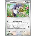 Indeedee 153/198 Rare Scarlet &amp; Violet Pokemon Holo Near Mint (NM) przód