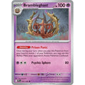 Brambleghast 047/094 Uncommon Phantasmal Flames Pokemon Reverse Holo Near Mint (NM) przód