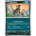 Houndour 131/197 Common Obsidian Flames Pokemon Near Mint (NM) przód