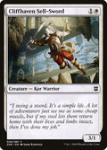 Cliffhaven Sell-Sword 8 Common Zendikar Rising Magic: The Gathering Near Mint (NM) przód