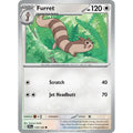 Furret 119/159 Common Journey Together Pokemon Reverse Holo Near Mint (NM) przód