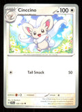Cinccino 126/159 Uncommon Journey Together Pokemon Lightly Played (LP) przód