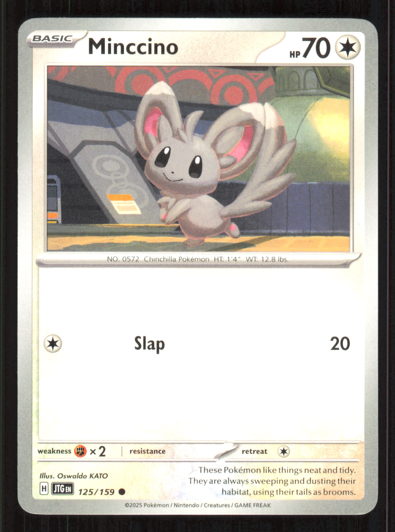 Minccino Common SV09: Journey Together 125/159 Near Mint (NM) przód
