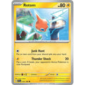 Rotom 070/198 Common Scarlet &amp; Violet Pokemon Reverse Holo Lightly Played (LP) przód