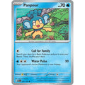 Panpour 041/182 Common Paradox Rift Pokemon Near Mint (NM) przód