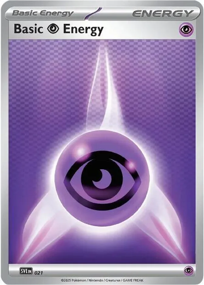 Psychic Energy SVE: Scarlet & Violet Energy 021 Near Mint (NM) przód