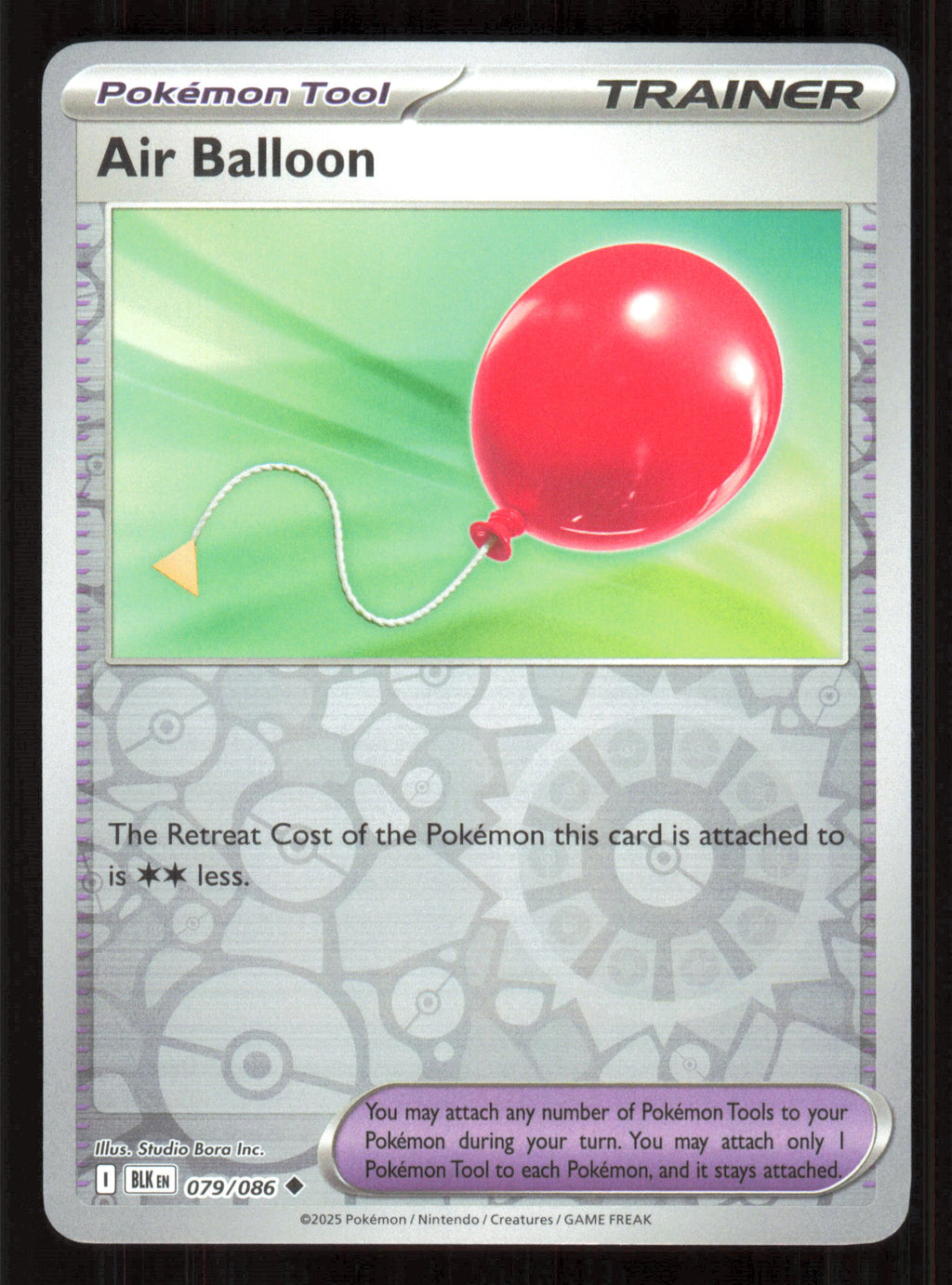 Air Balloon Uncommon ME: Ascended Heroes 181/217 Near Mint (NM) przód