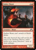 Ember Beast 89 Common Gatecrash Magic: The Gathering Near Mint (NM) przód