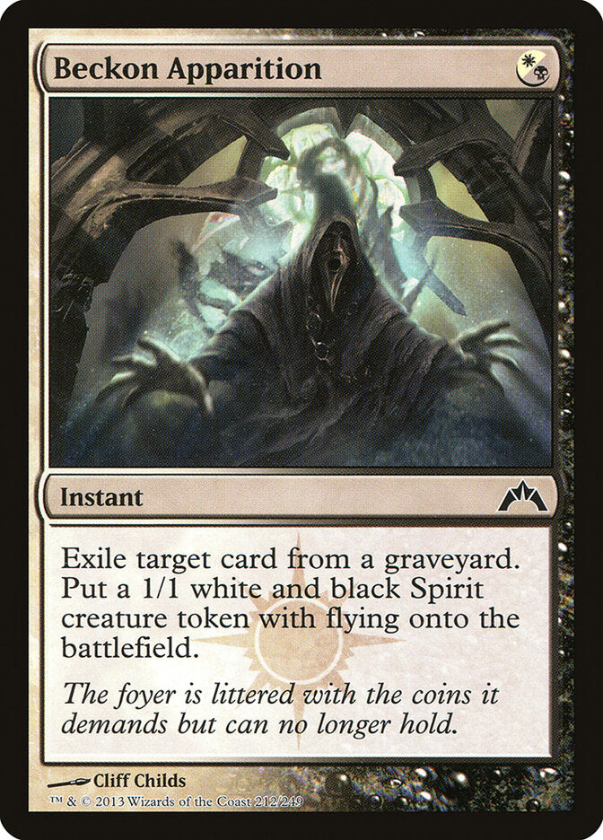 Beckon Apparition 212 Common Gatecrash Magic: The Gathering Near Mint (NM) przód
