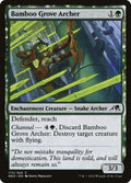 Bamboo Grove Archer 173 Common Kamigawa: Neon Dynasty Magic: The Gathering Near Mint (NM) przód