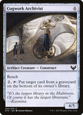 Cogwork Archivist 254 Common Strixhaven: School of Mages Magic: The Gathering Near Mint (NM) przód