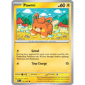 Pawmi 032/094 Common Phantasmal Flames Pokemon Reverse Holo Near Mint (NM) przód