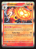 Cinderace Rare ME01: Mega Evolution 028/132 Near Mint (NM) przód
