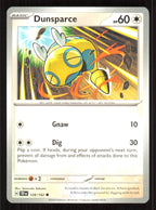 Dunsparce Common SV05: Temporal Forces 128/162 Near Mint (NM) — przód