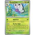 Butterfree 012/165 Uncommon 151 Pokemon Near Mint (NM) przód