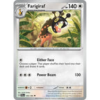 Farigiraf 155/193 Uncommon Paldea Evolved Pokemon Lightly Played (LP) przód