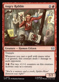 Angry Rabble 75 Common Marvel's Spider-Man Magic: The Gathering Near Mint (NM) przód
