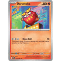 Darumaka 015/094 Common Phantasmal Flames Pokemon Near Mint (NM) przód